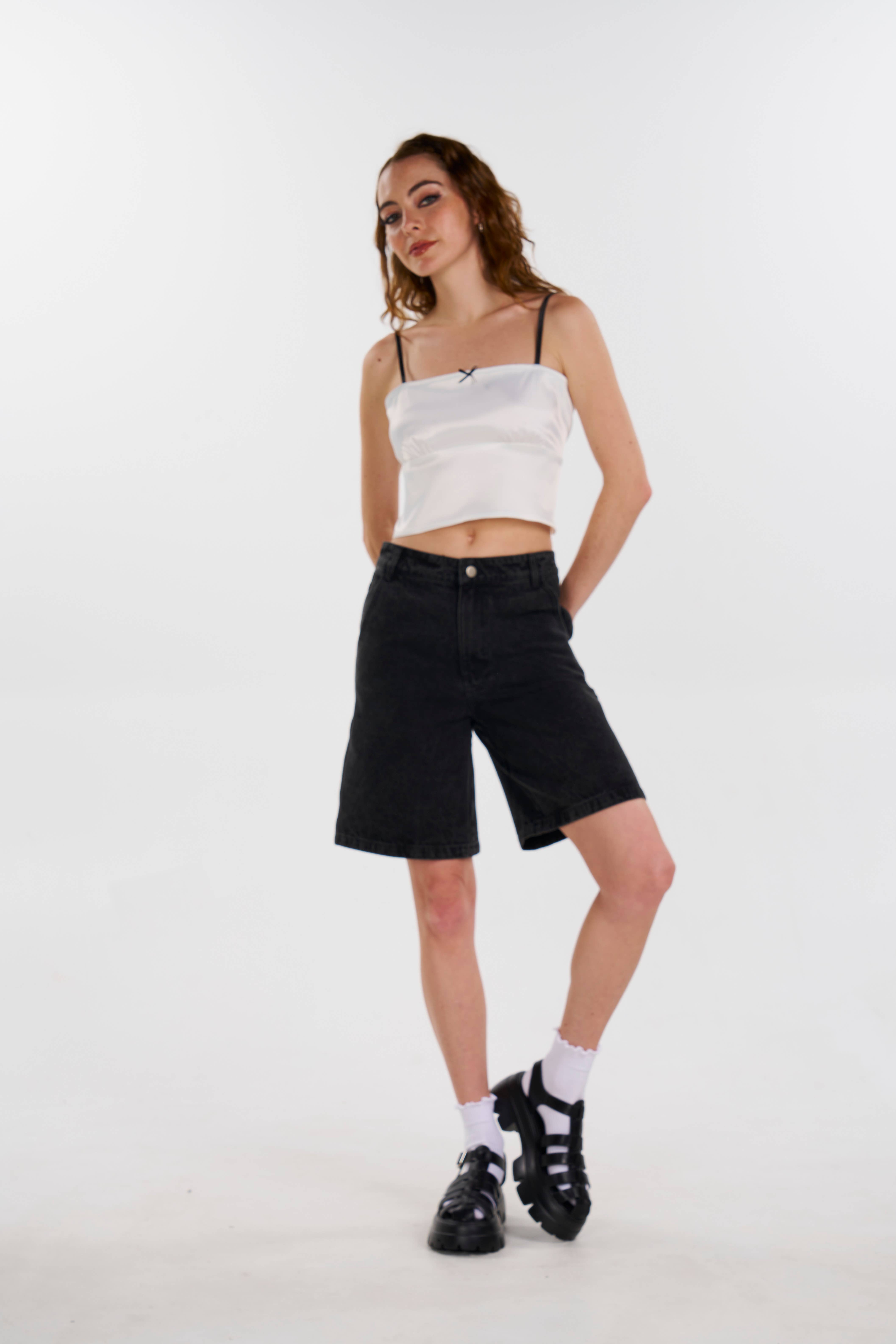 Pretty Damage - Wholesale Shorts - Women's - Sunday Denim Jorts1