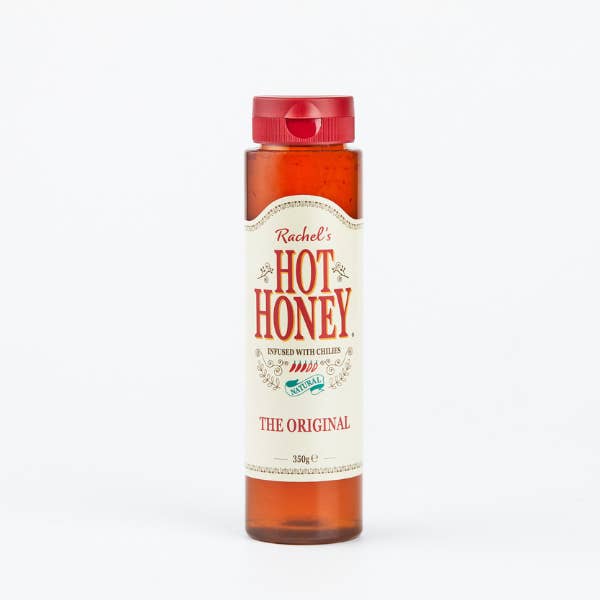 Rachel's Hot Honey DEN ORIGINALA 365 g för wholesale av Rachel's Honey B.V.