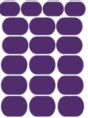 Couleur unie violet pour la vente par Mom & Me Manis