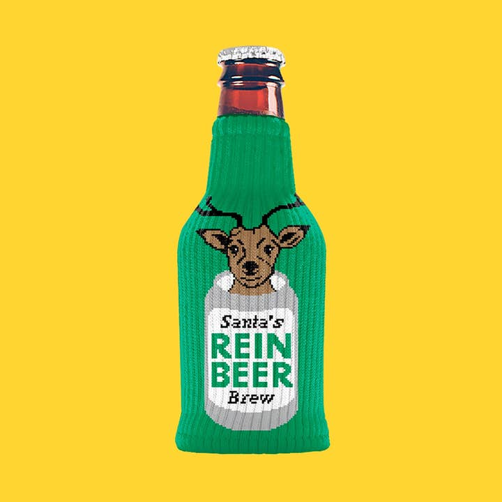 Freaker USA - Wholesale Drink Huggers & Koozies - Rein BEER | Christmas Sweater Wine, Beer, Water Koozie
