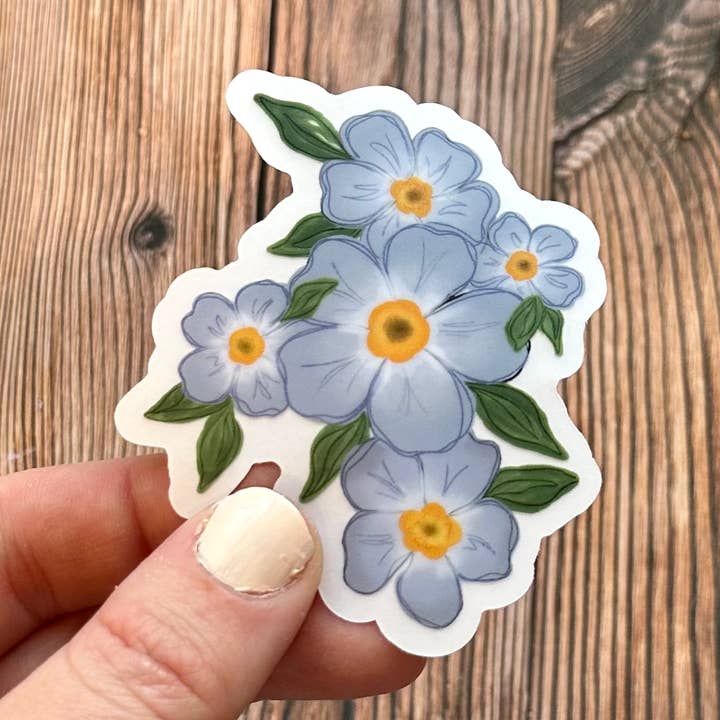 The Rooted Lupine – Großhandel Aufkleber – Vergissmein-nicht Aufkleber0