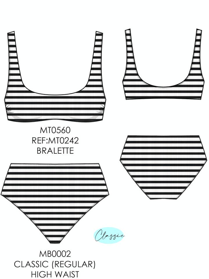 Ensemble de bikini - haut en bralette et bas pour la vente par Cupshe