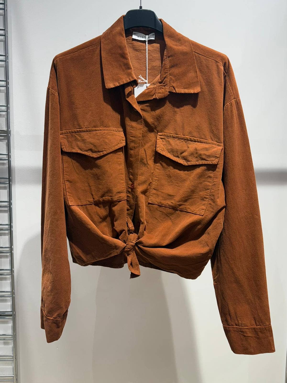 NOELINE - Wholesale Button Down Shirt - Women's - Velvet shirt 203447