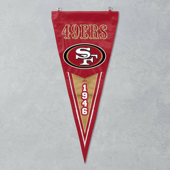Party Animal, Inc. - Wholesale Flag - San Francisco 49ers Vertical Pennant3