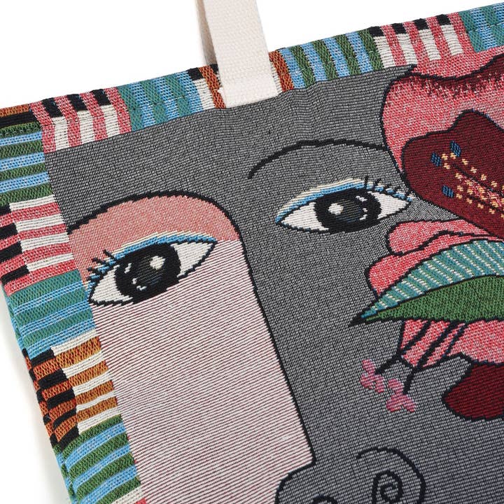 Funkyrel® Atzbranding Limited - Wholesale Tote Bag - Women's - Cosbai - Large Capacity Embroidered Tote Bag1