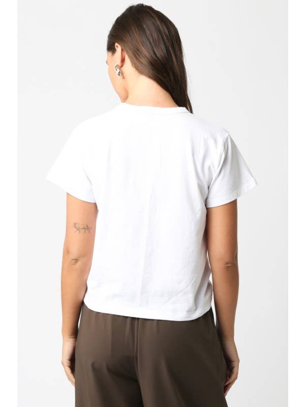 Olivaceous - Wholesale T-Shirt - Women's - Maia T Shirt2