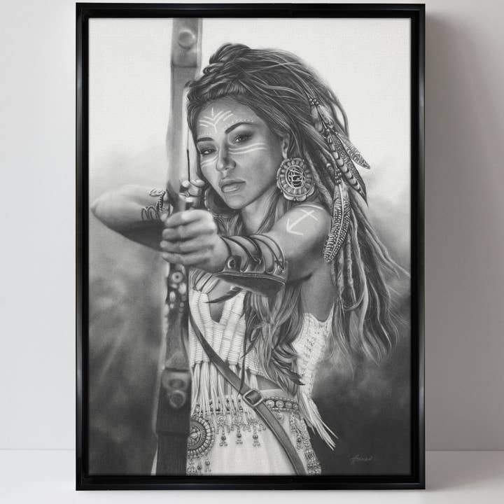 Fiona Francois Art - Wholesale Art print - 'Sagittarius' canvas print1