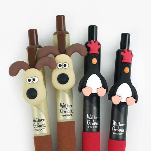 K-Wonderland - Wholesale Pen - Wallace & Gromit Character Mini Gel Pens – Gromit & McGraw0
