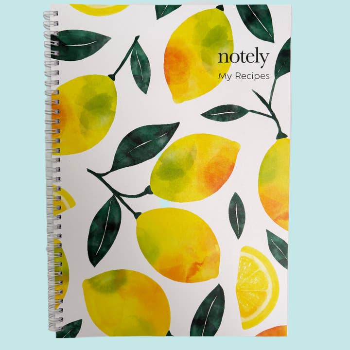 Notely - Wholesale Recipe card - Recipe Book - Lemons - 100pp
