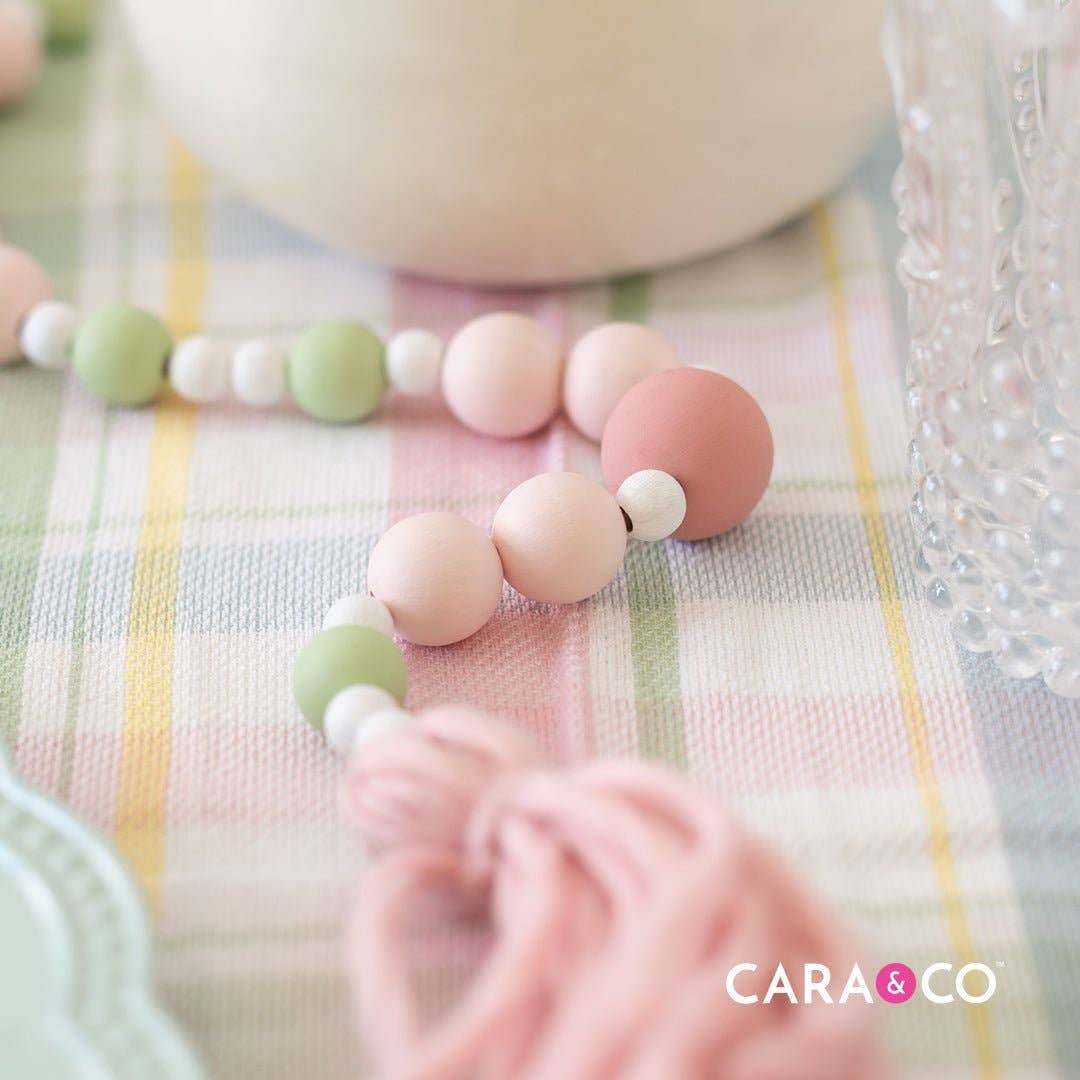 Cara & Co Silicone Craft Supply – wholesale Beads – Round Maple Wood Beads7