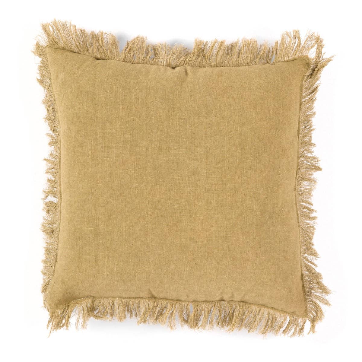 Andrea House – Großhandel Stuhlkissen – Braunes Leinenkissen 45x452