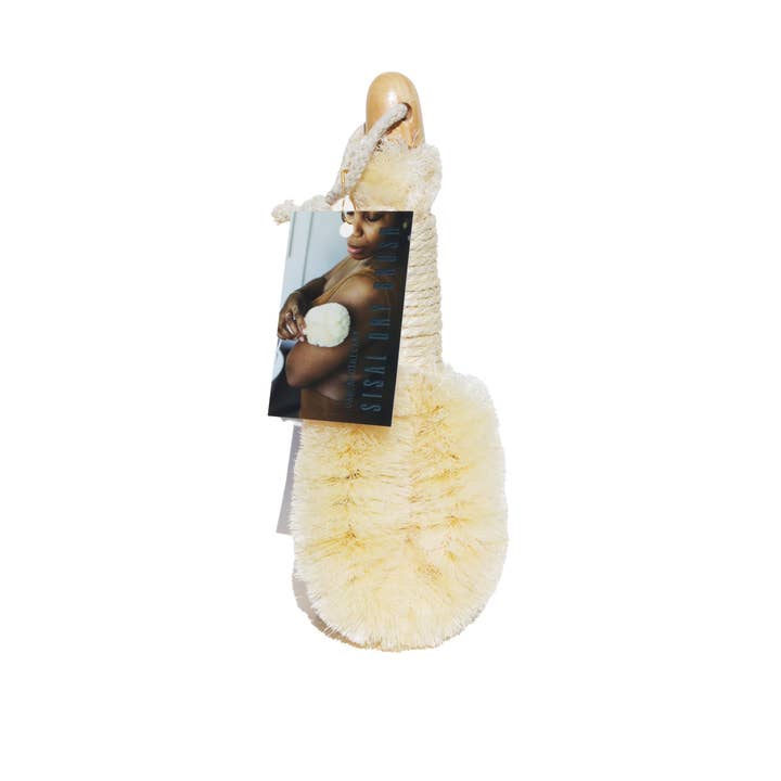 URB APOTHECARY - Wholesale Body Brush - DRY BRUSH NATURAL SISAL FIBERS FOR EXFOLIATION & LYMPH