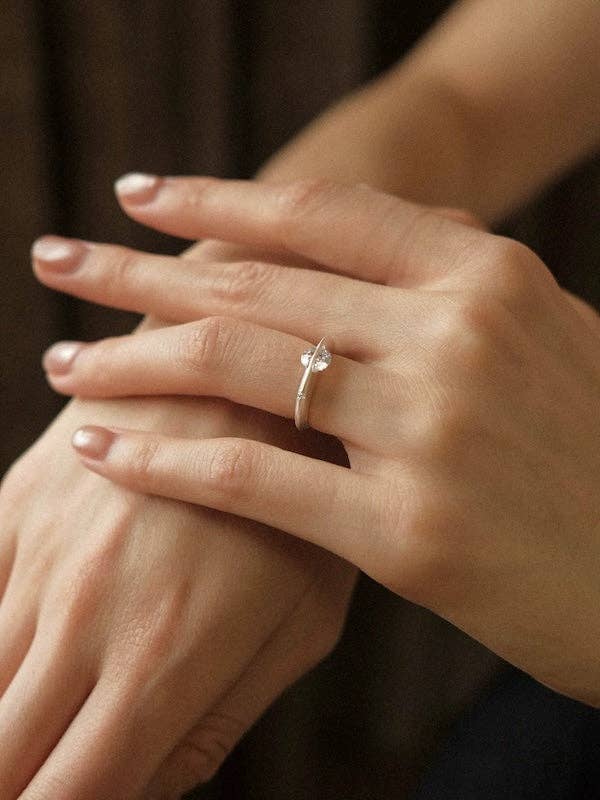 LanLivia – Engroshandel Ring med sten – Unikt design med funklende stjerne-ring8