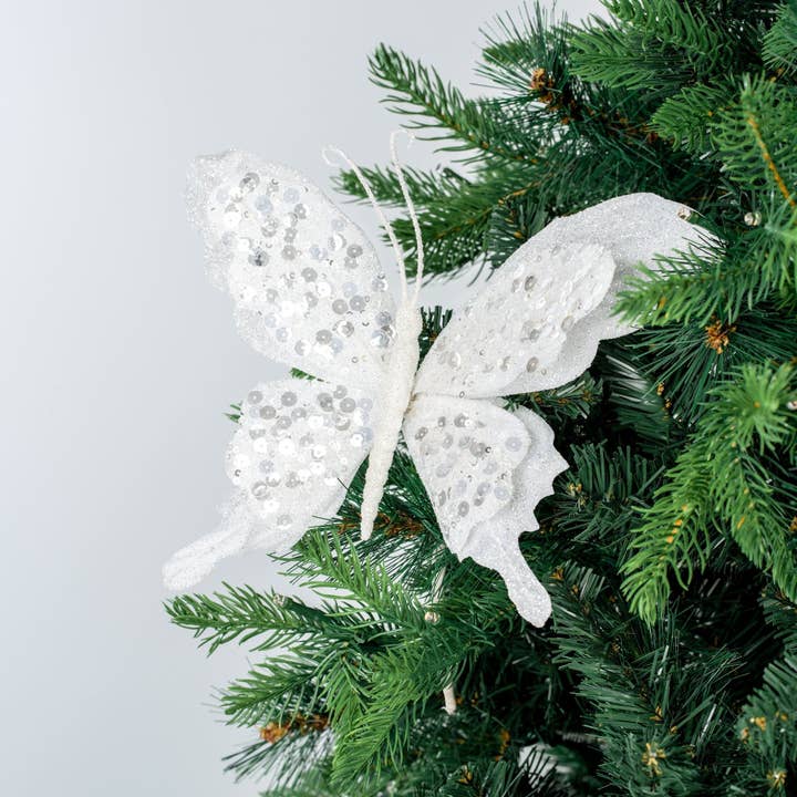 Joy By - Wholesale Christmas Decoration - Vintage Butterfly Pick
