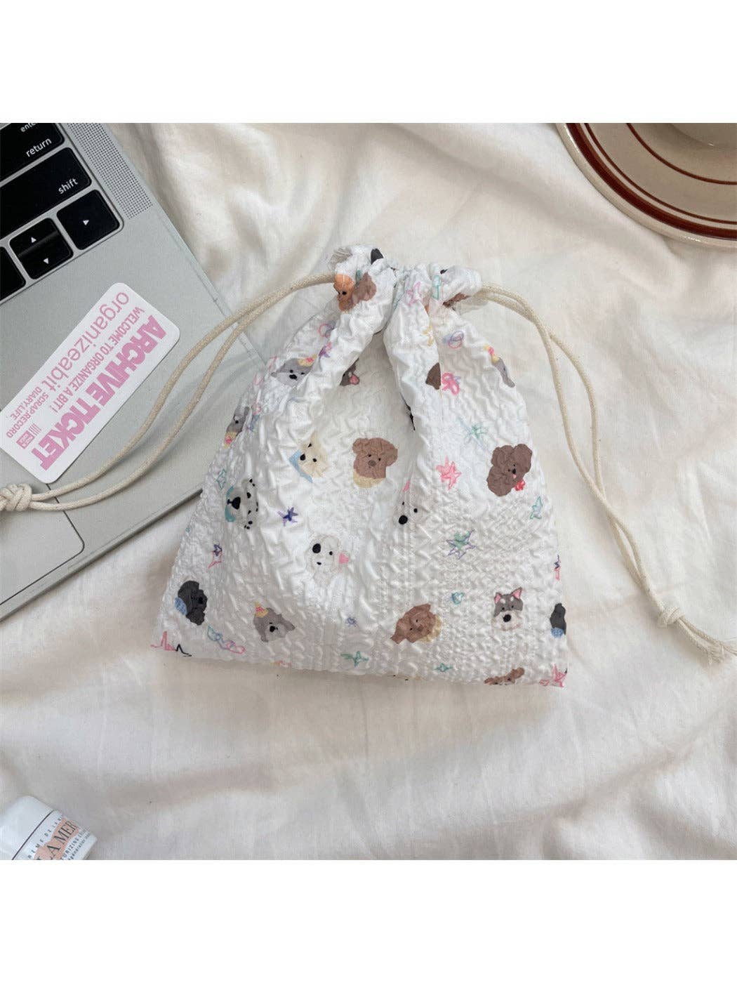 Funkyrel® Atzbranding Limited – estojo - Mulher por atacado – Cosbai - Bolsa de Cordão para Desenhos Animados & Saco de Armazenamento0