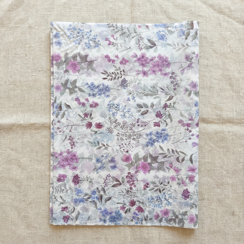 ByHome - Wholesale Tissue Paper - 28" x 20" Colorful Floral 17g Wrapping Tissue Paper Sheet0