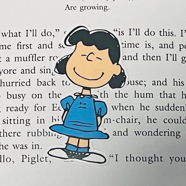 Autocollant Lucy Van Pelt - Autocollant de la bande des Peanuts Décalcomanie pour la vente par littlevintagetale