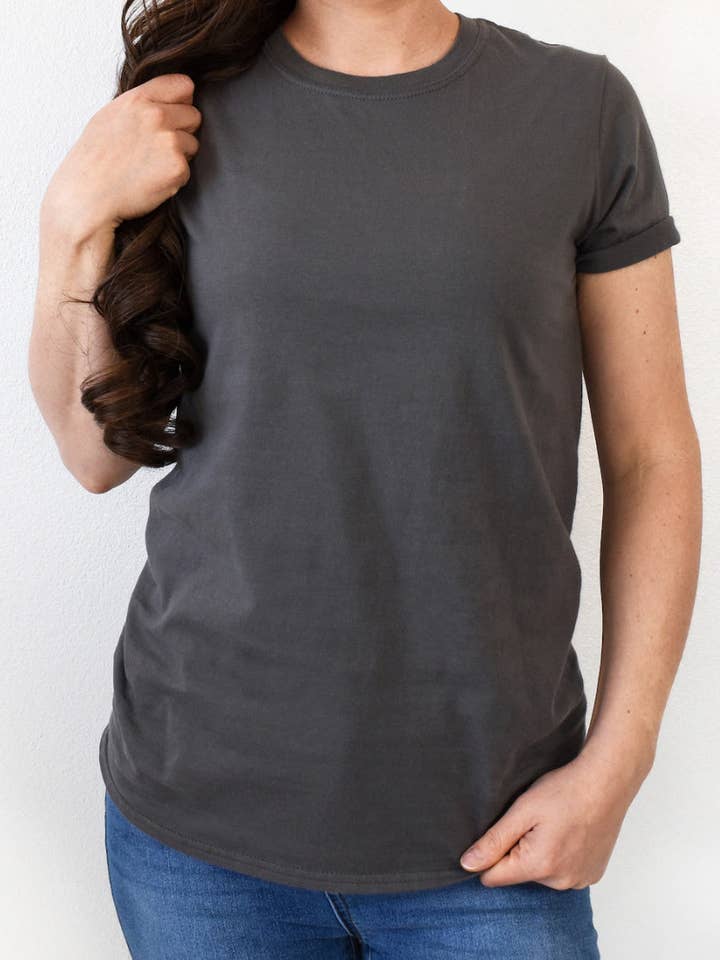 Ms Bleached Tees N More - Wholesale T-Shirt - Women's - Gildan Softstyle (Colors I-O)