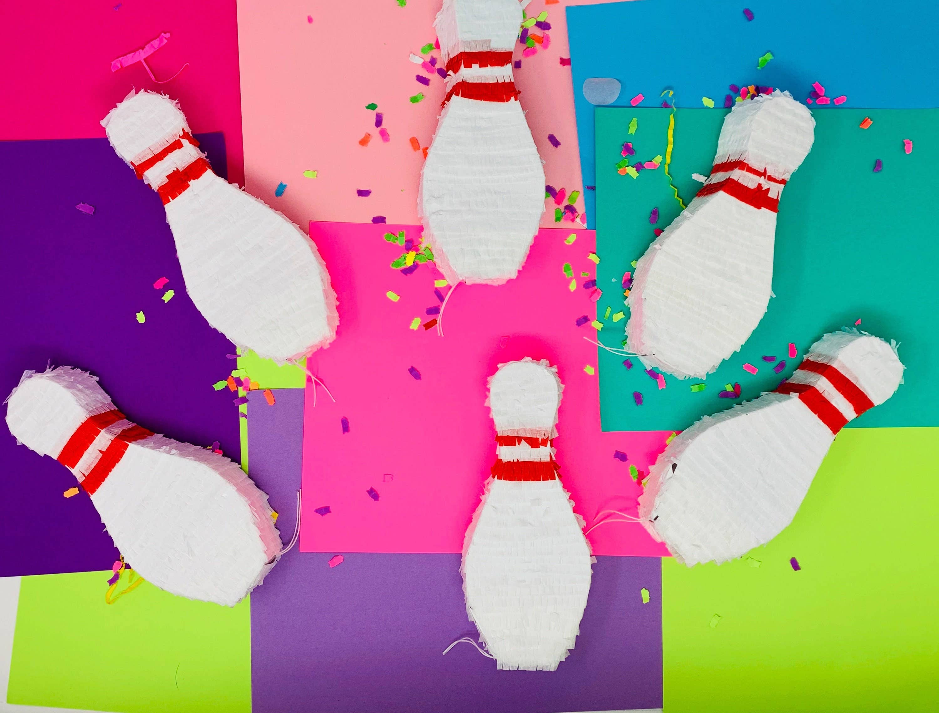 My Soiree Designs - Wholesale Party Favor - Mini Pinata Bowling Pin0