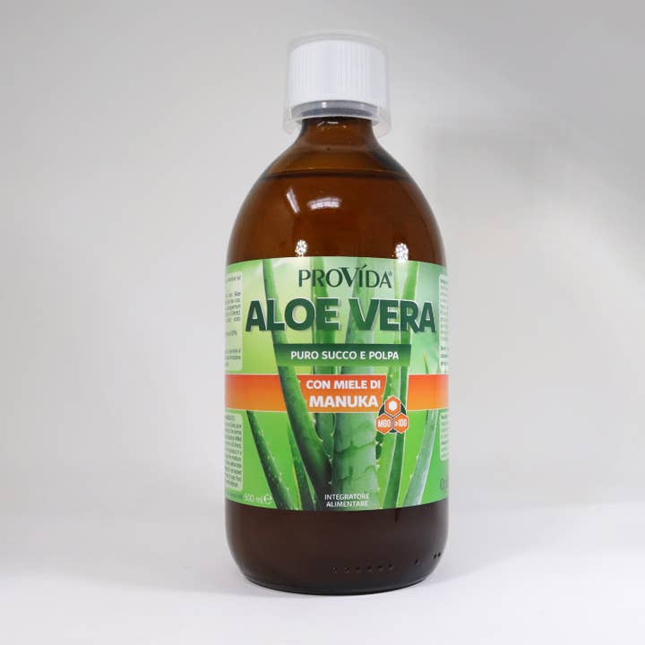 OPTIMA NATURALS - Wholesale Oral Supplement/Vitamin - Provida Aloe Vera with Manuka Honey, 500ml - box6
