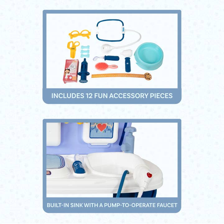 Sunnydaze Decor - Wholesale Toy Set - Kids - Little Doctor Veterinarian Play Pretend Kit - Ages 3 and Up4