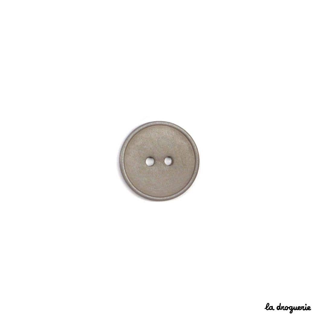 LA DROGUERIE - Wholesale Sewing Button/Snap - "Confetti corozo" button 20 mm4