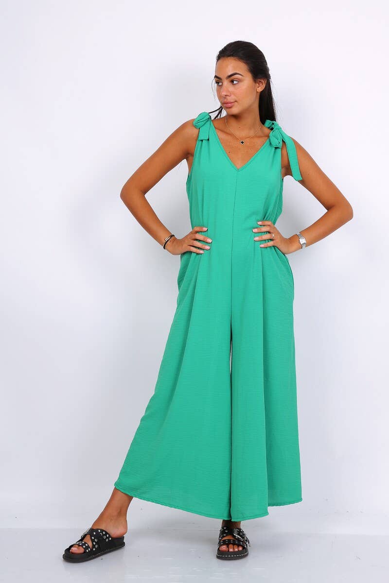 LORIANE - Vente Combinaison – femme - 10816 - COMBINAISON LARGE SANS MANCHE UNI11