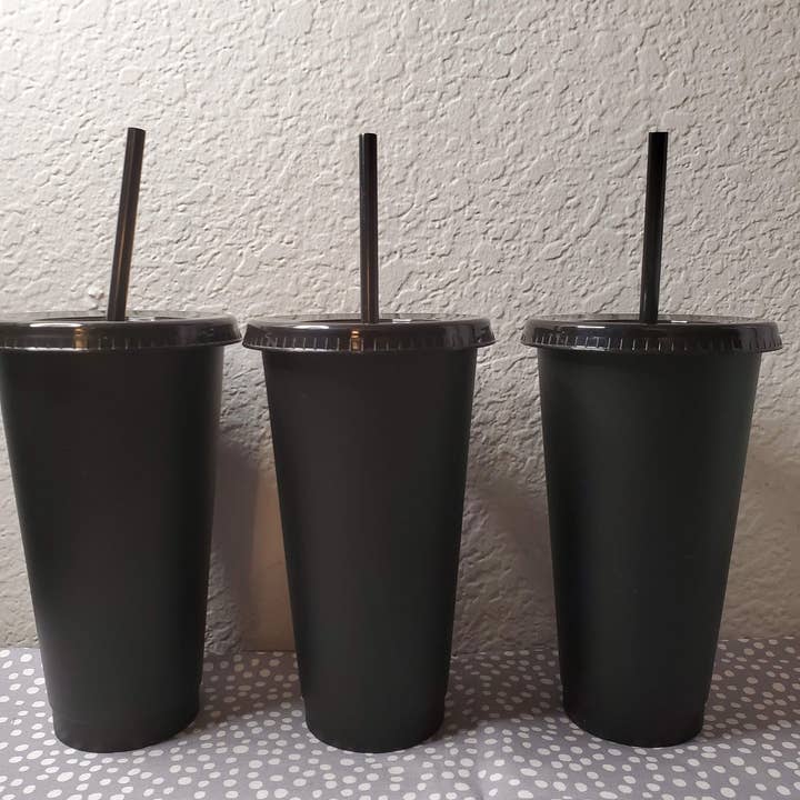 Cre8tionsByCaitlynn – Großhandel Thermotasse/-becher – Mom Mattschwarzer Starbucks-Becher, Starbucks-Tasse für Mama, Muttertag, Mama Kaffeetasse, Mama Eiskaffeetasse7