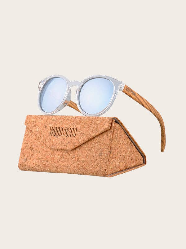 Wood&Chic - Wholesale Sunglasses - Unisex - Unisex UV400 Wooden Sunglasses - Armeria1