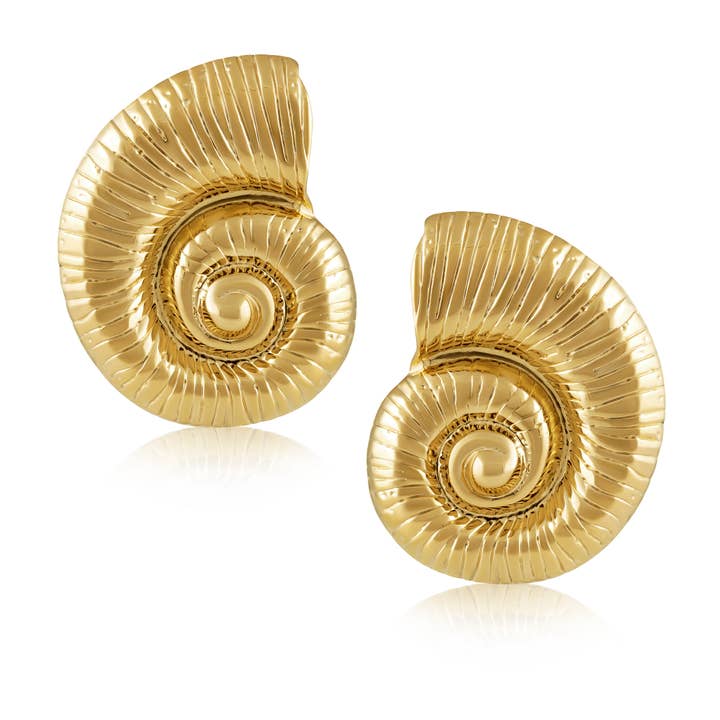 Nylah Shell Earring for wholesale by Sahira Jewelry Design
