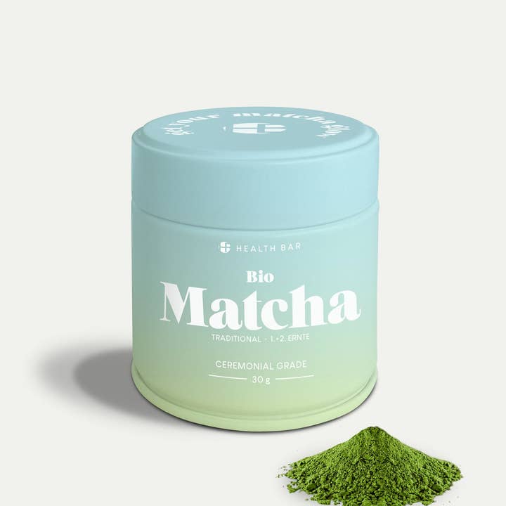 Health Bar - Wholesale Health/Detox Tea - Organic - Matcha Tea Traditional 30 g