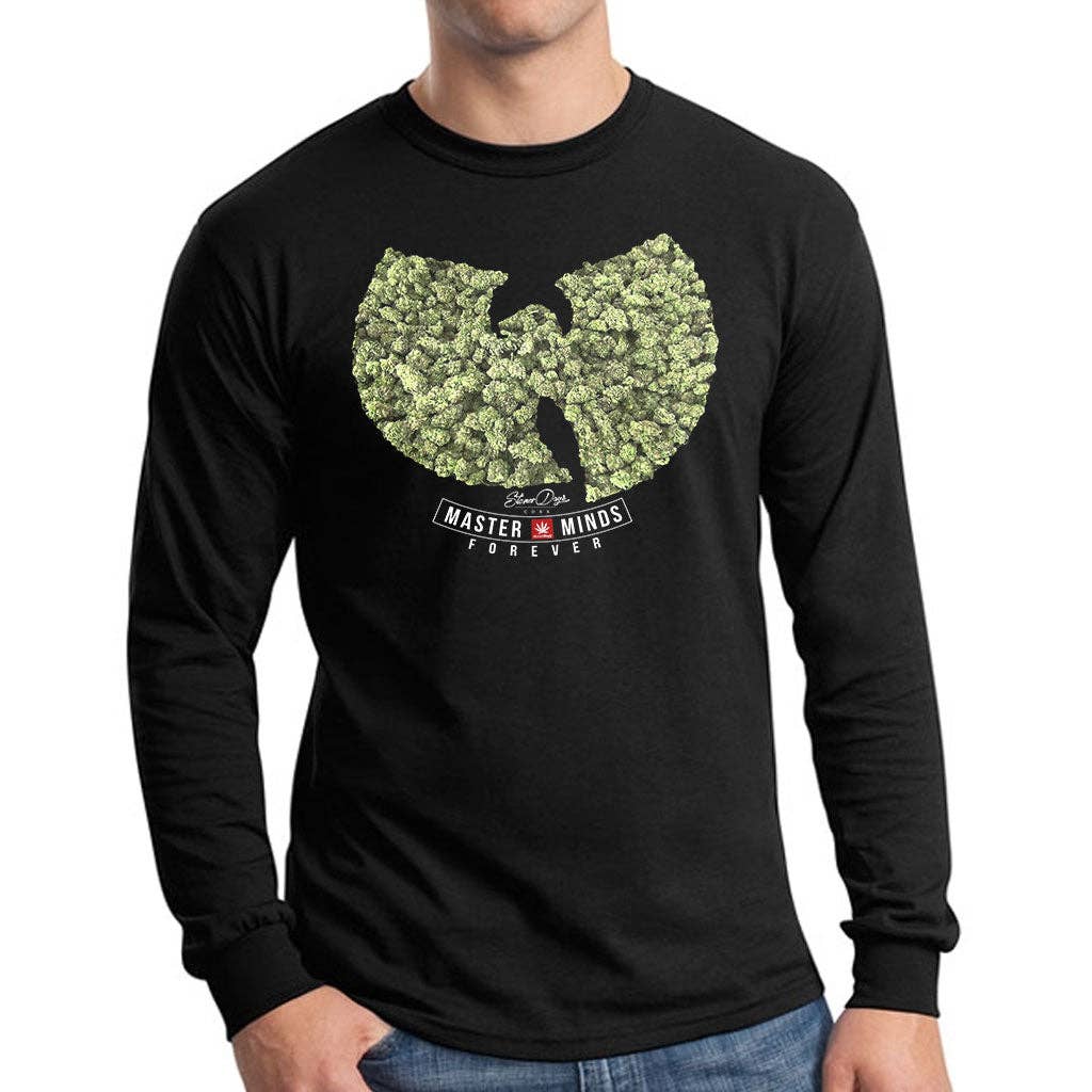 StonerDays Apparel - Wholesale Screen Printed T-Shirt - Men's - Wu Tang Long Sleeve0