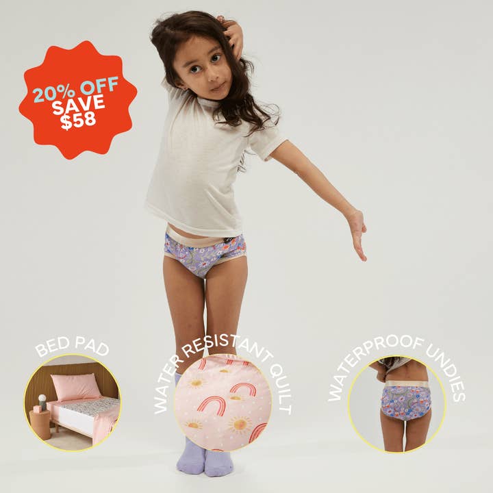 Girls Toilet Training Bundle for wholesale by Staydry
