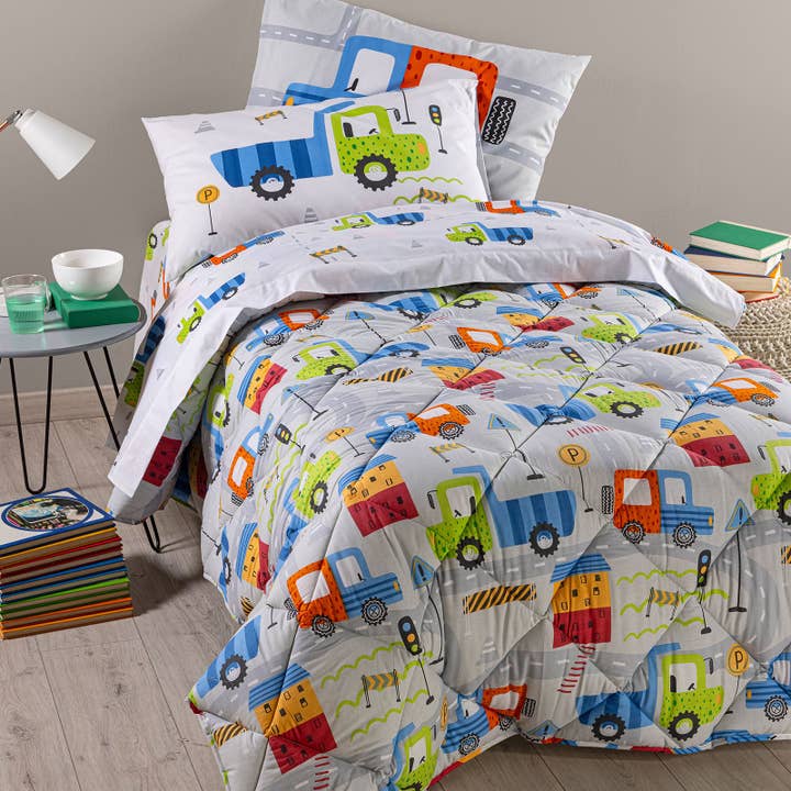 Katoenen Dekbed City Car Caleffi Kids Jongen voor wholesale door caleffi spa