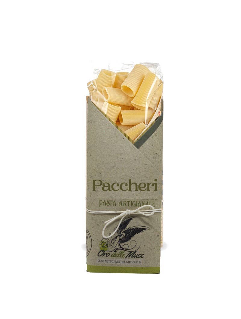 Calabria da Gustare - Wholesale Pasta - Paccheri - Artisan Semolina Pasta 500g