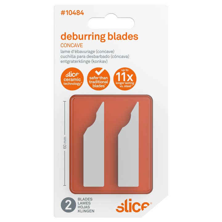 Deburring Blades, Concave - 2/Pack for wholesale by Slice