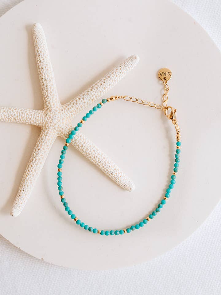 Alya Bracelet - Turquoise for wholesale by SIKA BIJOUX