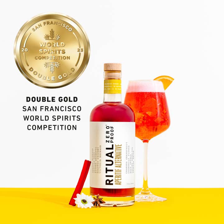 Ritual Zero Proof - Wholesale Non-Alcoholic Aperitif/Mocktail - Ritual Aperitif Alternative - 6-pack Case1