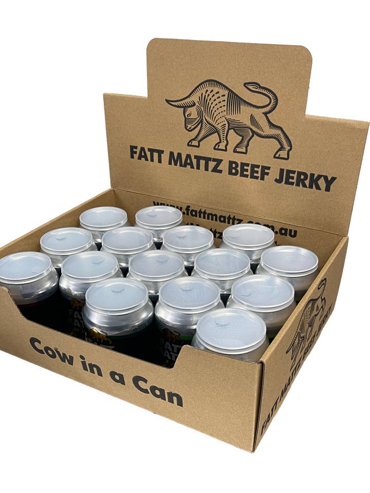 Countertop Display with 15 cans for wholesale by Fatt Mattz
