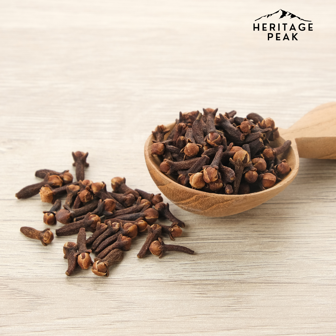 The Heritage Peak - Wholesale Dried Spice - Organic Clove Pods 1.6oz2