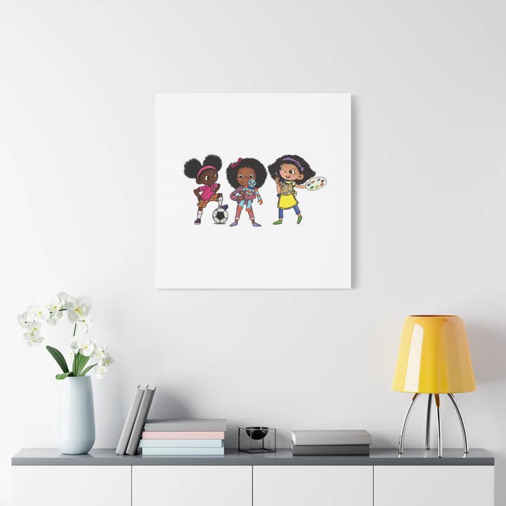 Ikuzi Dolls - Wholesale Art Print - Kids & Baby - Kids' Canvas Wall Art - Playful Characters for Creative Spaces232