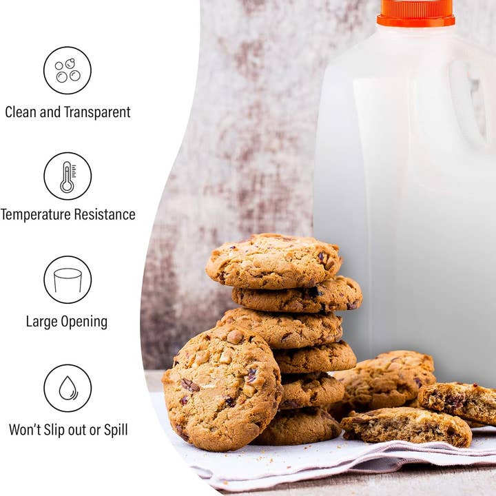 MT Products - Wholesale Water Bottle - MT Products 64 oz. HDPE Plastic Juice/Milk Bottles3