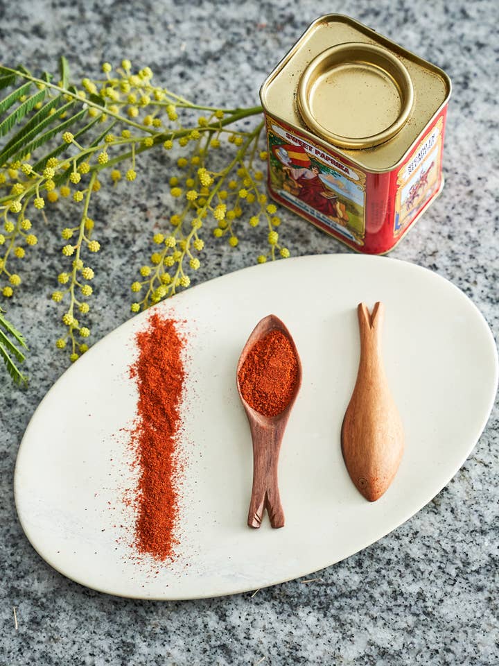 Olive Wood Fish Spoons for wholesale by AARVEN