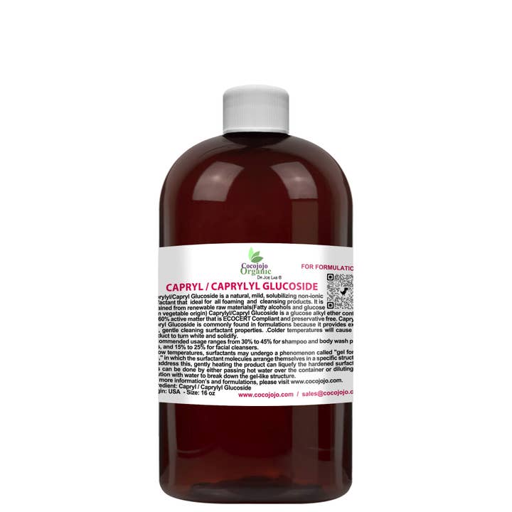 Coco jojo - Wholesale Facial Cleanser - Capryl / Caprylyl Glucoside Natural Surfactant1