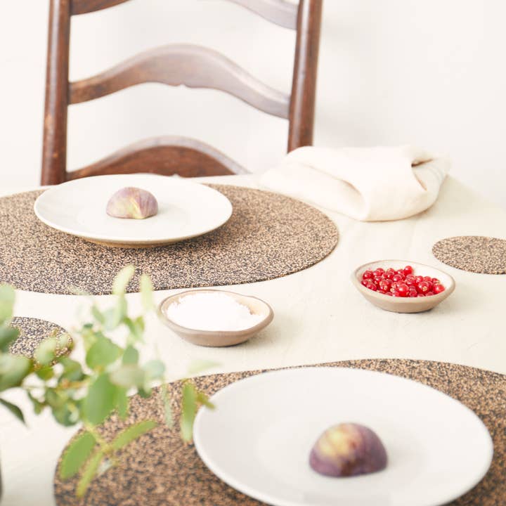 LIGA - Wholesale Placemat - Dash Placemats - Oval | Recycled Eco Homeware & Gifts