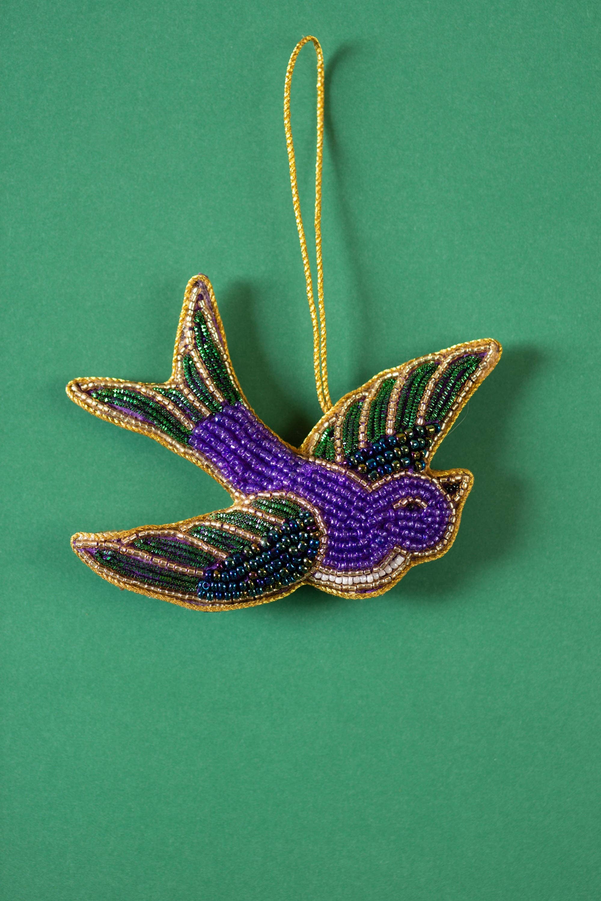 Ian Snow Ltd - Wholesale Christmas Decoration - Swallow Decoration (Virgin Plastic Free)0