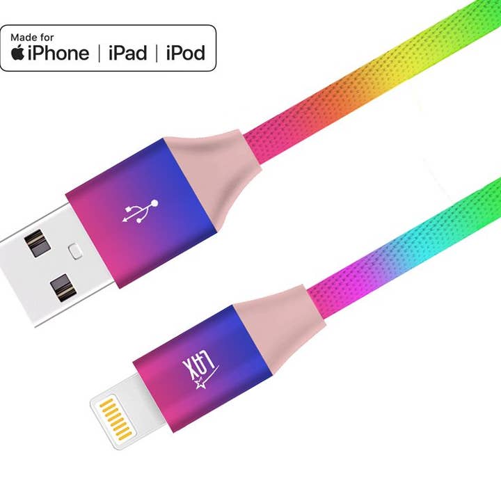 LAX Gadgets - Wholesale Charging Cable - High Speed Certified iP/ipad charging Cables - Retail Pack