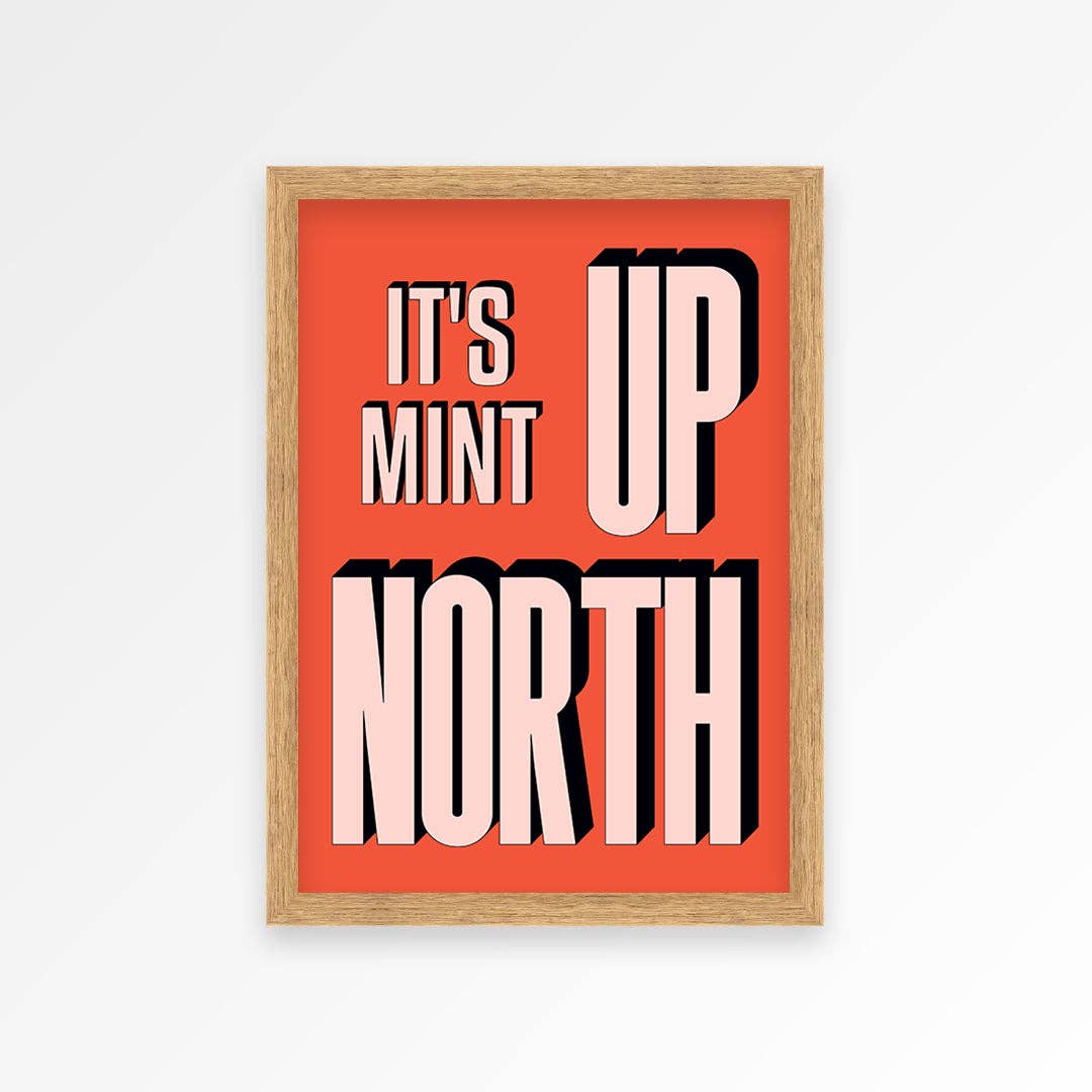 Proper Good – Engroshandel Kunsttryk – Det er Mint Up North Print10
