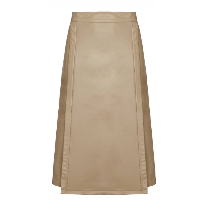 Riona Treacy - Wholesale Skirt - Women's - Vegan Leather Kilt Skirt