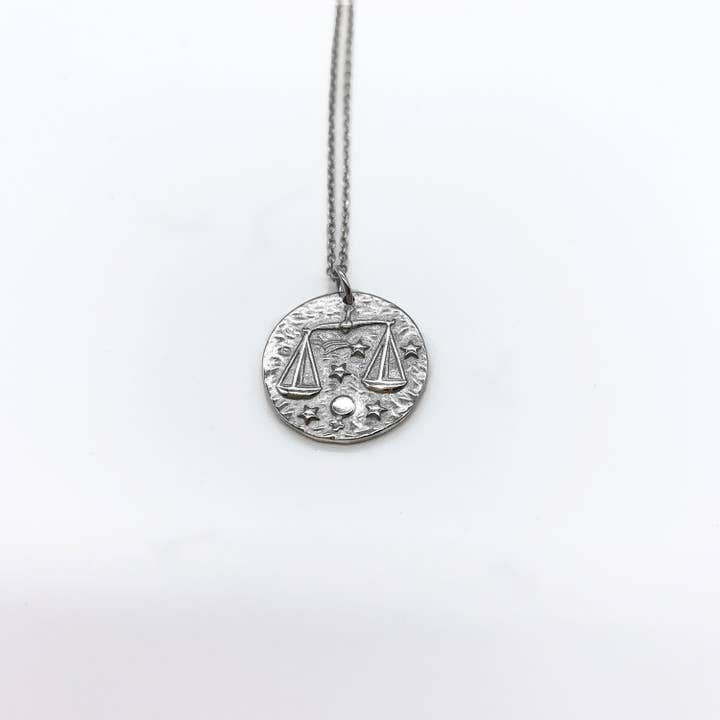 Love Local Jewelry - Wholesale Pendant/Charm Necklace - Libra Pendant/Charm Necklace in 18K Gold and 925 Silver8